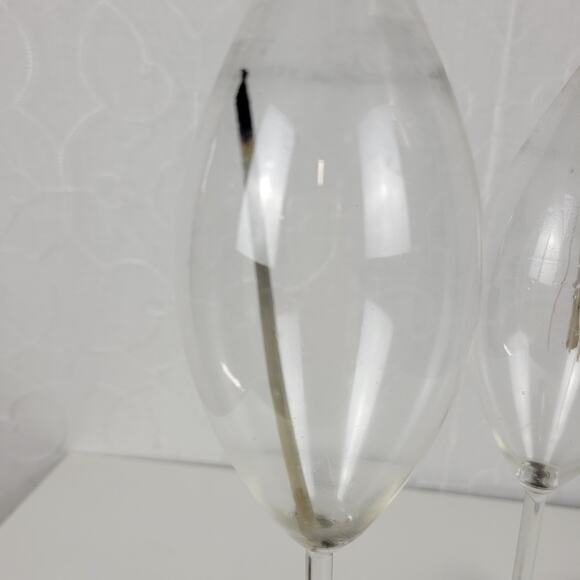 Vintage Burl Root Oil Candle Lamp Glass Lantern Wood Base Retro MCM Decor - Picture 9 of 16